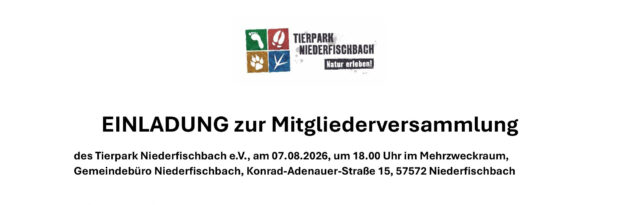 EINLADUNG zur Mitgliederversammlung