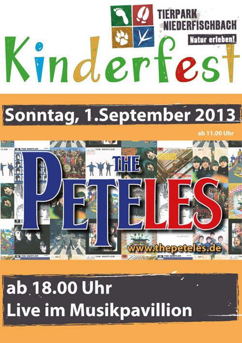 Kinderfest mit Beatles-Konzert im Tierpark