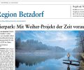 Tierpark: Mit Weiher-Projekt der Zeit voraus