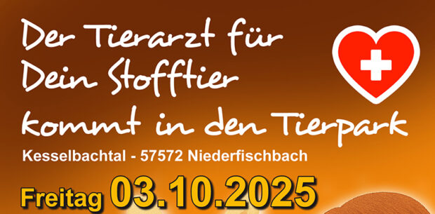 Großer Tag für Kuscheltiere: Stofftierklinik im Tierpark Niederfischbach