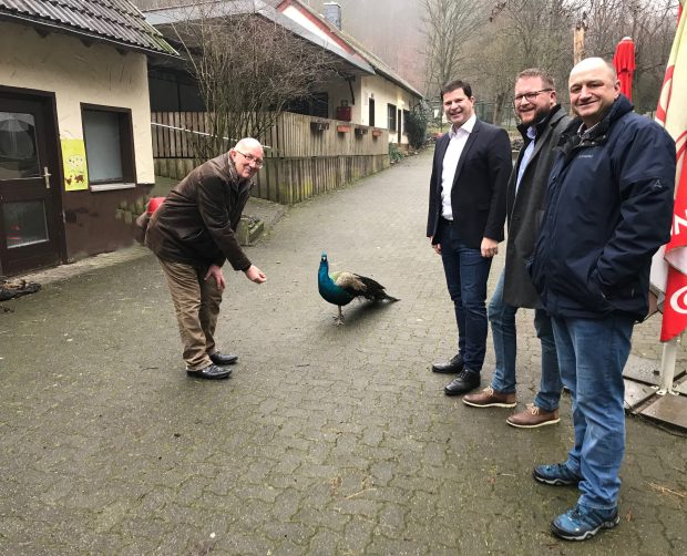 Fördermöglichkeiten ausgelotet – Tierpark Niederfischbach will sich weiterentwickeln