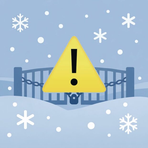 [08.01.2026] Witterungsbedingte Schließung